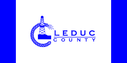 [flag of Leduc County]