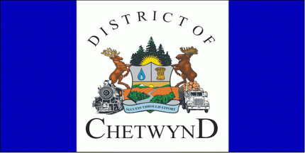 [flag of Chetwynd]