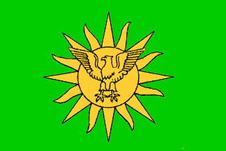 [Central African Empire: Bokassa's flag]