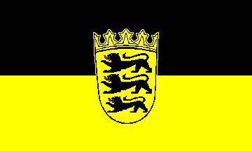 [State Flag variant 2 (Baden-Württemberg, Germany)]