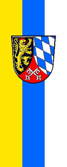 [Oberpfalz District, Hanging Flag (Bavaria, Germany)]
