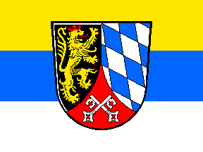[Oberpfalz District, Flag for Processions etc. (Bavaria, Germany)]