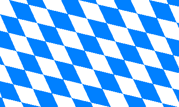 [Lozengy Civil and State Flag (Bavaria, Germany)]