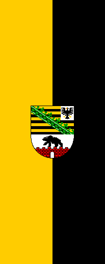 [Hanging Flag (Saxony-Anhalt, Germany)]