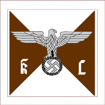 [District Leader Car Flag (NSDAP, Germany)]