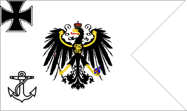 [State Ensign used on inland waters 1895-1918 (Prussia, Germany)]
