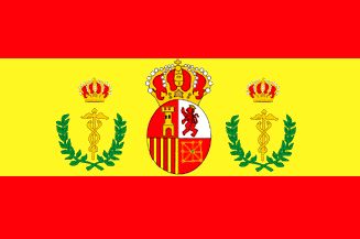 [Flag for Land Customs Buildings 1908-ca.1931 (Spain)]