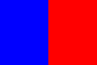 [Bicolor flag of Saumur]
