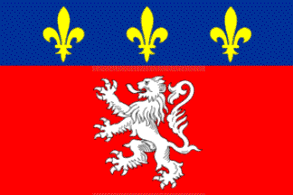 [Municipal flag of Lyon]
