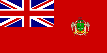[Cambay red ensign]