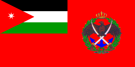 flag of jordan state ensign