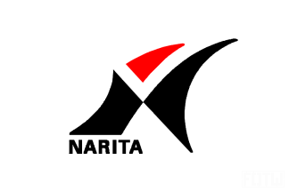 [flag of Narita]