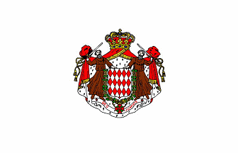 [Princely standard and government flag]