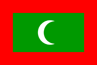 Flag of the Maldives