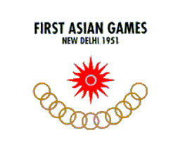[First Asian Games flag]