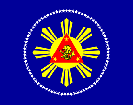[Flag of Philippines president]