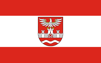 [Nowy Dwór Mazowiecki county flag]