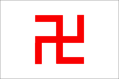 [Korean Buddhist flag]