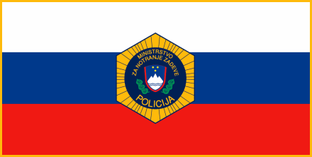 [Police flag]