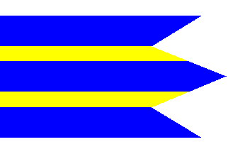 [flag of Dolna Suca]