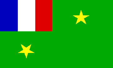 Togo flag, 1957-1960