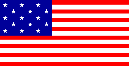 [15 Star Flag of U.S.]