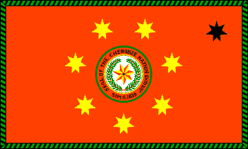 [Flag of the Cherokee Nation - Oklahoma Band]