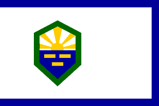 [Flag of Colorado Springs, Colorado]