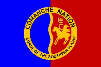 [Flag of the Commanche Nation]