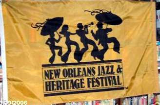 [Flag of New Orleans Jazz and Heritage Festival]