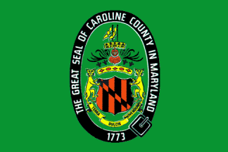 [Flag of Caroline County, Maryland]