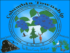 [Flag of Columbia Township, Michigan]