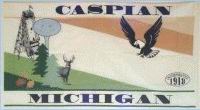 [Flag of the Caspian, Michigan]