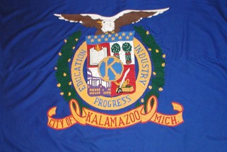 [Flag of Kalamazoo, Michigan]