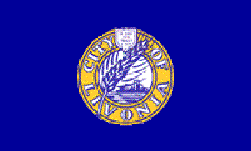 [Flag of Livonia, Michigan]