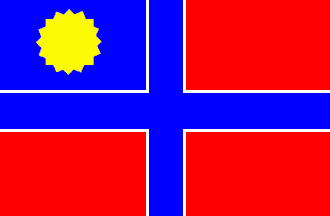 [Flag of the Muskogee Confederacy]