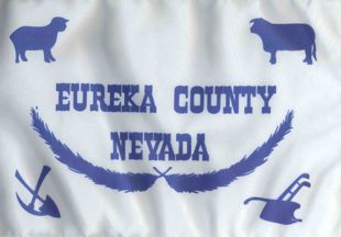 [Flag of Eureka County, Nevada]
