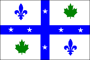 [French Maine flag]