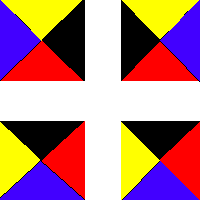 [Flag of Regiment de Saintonge]