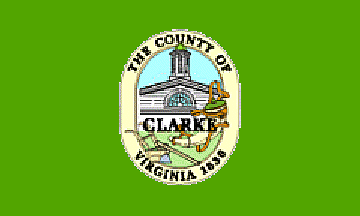 [Flag of Clarke County, Virginia]