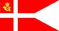 [postal flag - Denmark]