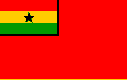 civil ensign - Ghana