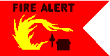 [Fire Alert Flag - Oklahoma]