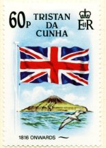 [Stamp 60 p 1985 Union Jack]